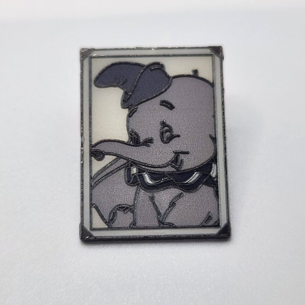 Disney‎ Pin Trading Figment Black and White Dumbo Snapshot 2011 Limited Release
